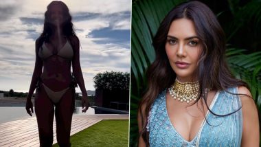 Esha Gupta ने सिजलिंग बिकनी पहन फ्लॉन्ट किए सेक्सी कर्व्स, एक्ट्रेस की हॉटनेस ने बढ़ाया सोशल मीडिया का तापमान (Watch Video)