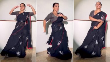 Vidya Balan Dance Video: विद्या बालन ने साड़ी पहनकर देसी अंदाज में किया जबरदस्त डांस, वीडियो हुआ Viral