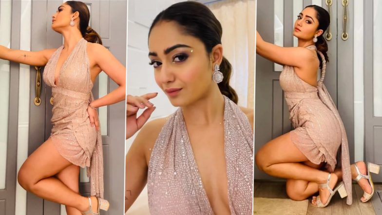Aashram 3 फेम Tridha Choudhury ने हॉट आउटफिट पहन गिराई बिजली, एक्ट्रेस की हॉटनेस देख यूजर्स का छूटा पसीना (Watch Video)