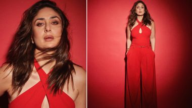 Kareena Kapoor Khan ने रेड हॉट आउटफिट में दिए सेक्सी पोज, एक्ट्रेस की स्टनिंग तस्वीरों ने बढ़ाया सोशल मीडिया का पारा (View Pics)