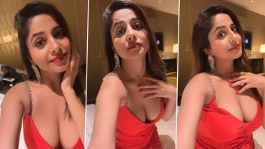 Kate Sharma ने रेड सिजलिंग डीप नेक बॉडीकॉन ड्रेस पहन फ्लॉन्ट किया सेक्सी फिगर, एक्ट्रेस की हॉटनेस देख यूजर्स का छूटा पसीना (Watch Video)