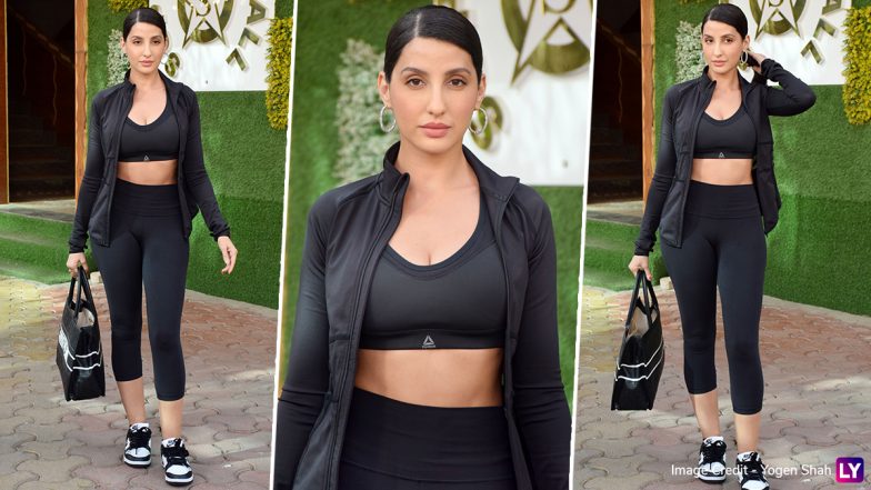 Nora Fatehi ने अपने सिजलिंग अवतार से बढ़ाया सोशल मीडिया का तापमान, एक्ट्रेस की दिलकश अदाओं ने जीता यूजर्स का दिल (Watch Video)
