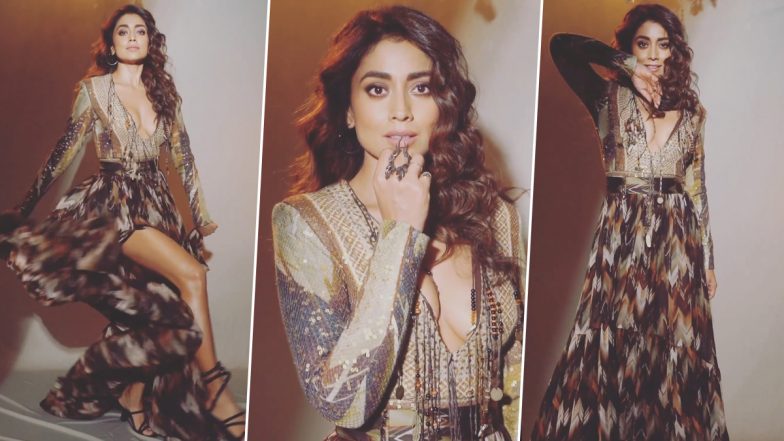 'दृश्यम' एक्ट्रेस Shriya Saran ने सेक्सी आउटफिट पहनकर पोस्ट किया बेहद हॉट Video, नहीं देखा होगा ऐसा अवतार