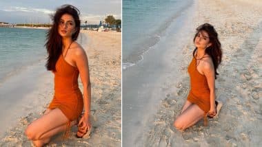 Palak Tiwari ने Hot बॉडीकॉन ड्रेस पहन समंदर किनारे दिए सेक्सी पोज, अपकमिंग एक्ट्रेस की दिलकश अदाएं कर देंगी आपको घायल (View Pics)