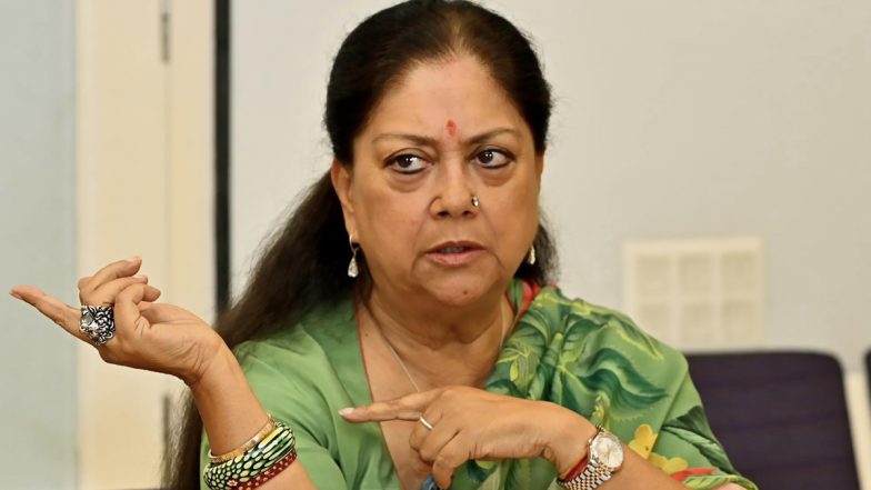 Rajasthan: वसुंधरा राजे ने सोशल मीडिया पर पोस्ट किया पुराना वीडियो, अटकलों का बाजार गर्म