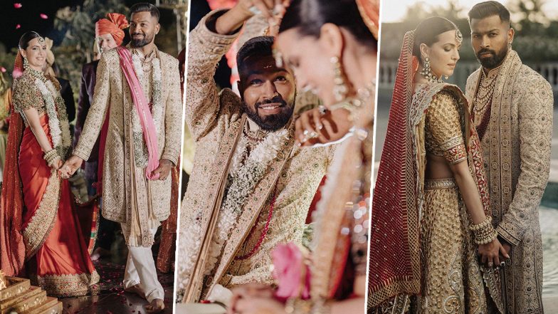Hardik Pandya Wedding: हार्दिक पांड्या और नताशा स्टेनकोविच ने अब हिंदू रीति-रिवाज से की शादी, लिए 7 फेरे; तस्वीरें हुई वायरल