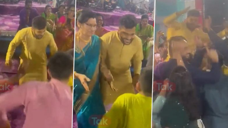 Shardul Thakur Haldi Ceremony: शार्दुल ठाकुर ने अपने हल्दी सेरेमनी में झिंगाट गाने पर परिवार और दोस्तों के साथ जमकर थिरके, देखें वायरल वीडियो