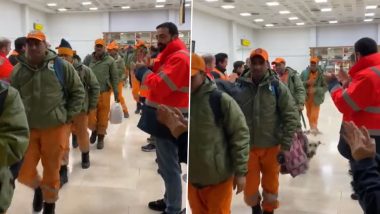 Operation Dost: तुर्किये से लौटे NDRF के जवान, विमान में सवार होने से पहले अदाना एयरपोर्ट पर तालियां बजाकर दी गई विदाई (Watch Video)