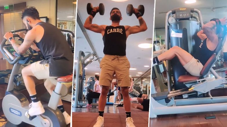 Virat Kohli Workout Viral Video: ऑस्ट्रेलिया के खिलाफ फर्स्ट टेस्ट मैच से पहले जिम में जमकर पसीना बहा रहे हैं विराट कोहली, देखें वीडियो
