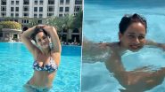 Aisha Sharma ने हॉट फ्लोरल बिकनी पहन स्विमिंग पूल में लगाए गोते, एक्ट्रेस की हॉटनेस ने बढ़ाया सोशल मीडिया का पारा (Watch Video)