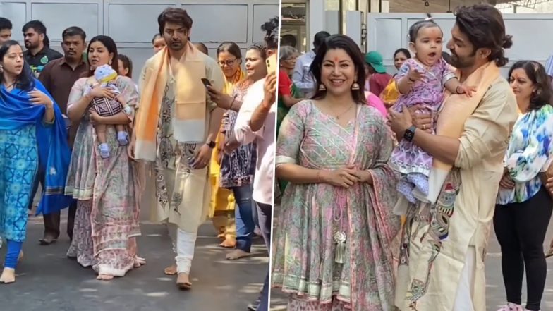 बेटी के जन्मदिन पर Gurmeet Choudhary, Debina Bonnerjee के साथ पहुंचे Siddhivinayak मंदिर, बप्पा का लिया आशिर्वाद (Watch Video)