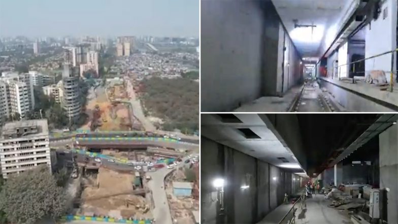 Mumbai Metro Update: मुंबई मेट्रो विस्तार का आया नया अपडेट, टनेल से हो कर धारावी से विद्यानगरी तक की होगी सफर (Watch Video)