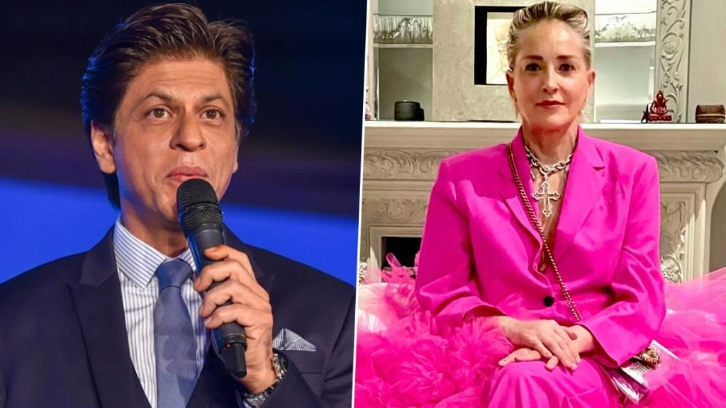 Shah Rukh हॉलीवुड स्टार Sharon Stone के हैं सबसे बड़े फैन