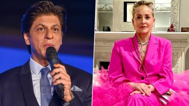 Shah Rukh Khan हॉलीवुड स्टार Sharon Stone के हैं सबसे बड़े फैन, Rajkumar Hirani के साथ काम करने को लेकर SRK ने कही ये बात