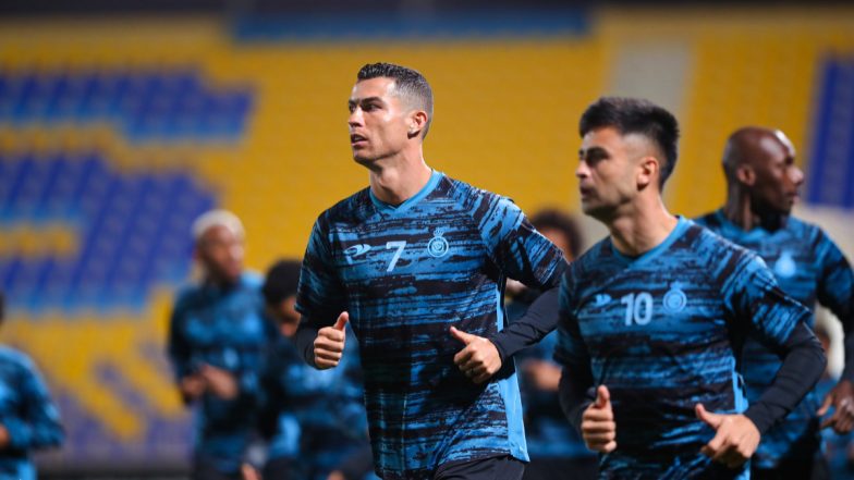 Saudi Pro League 2022&ndash;23: Damac के खिलाफ मैच से पहले&nbsp;क्रिस्टियानो रोनाल्डो ने अल-नासर टीम के साथी खिलाड़ियों के साथ लिया ट्रेनिंग, देखें Video