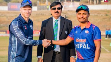 Scotland vs Nepal Live Streaming Online: आईसीसी मेन्स क्रिकेट वर्ल्ड कप लीग 2 में स्कॉटलैंड और नेपाल के बीच आज खेला जाएगा मैच, जानें कहा देखें मुफ्त टेलीकास्ट 