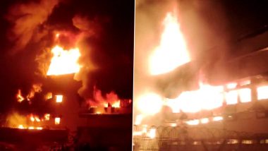 Fire In Gujarat: गुजरात के वलसाड में एक फैक्ट्री में लगी भीषण आग, मौके पर दमकल की गाड़ियां मौजूद