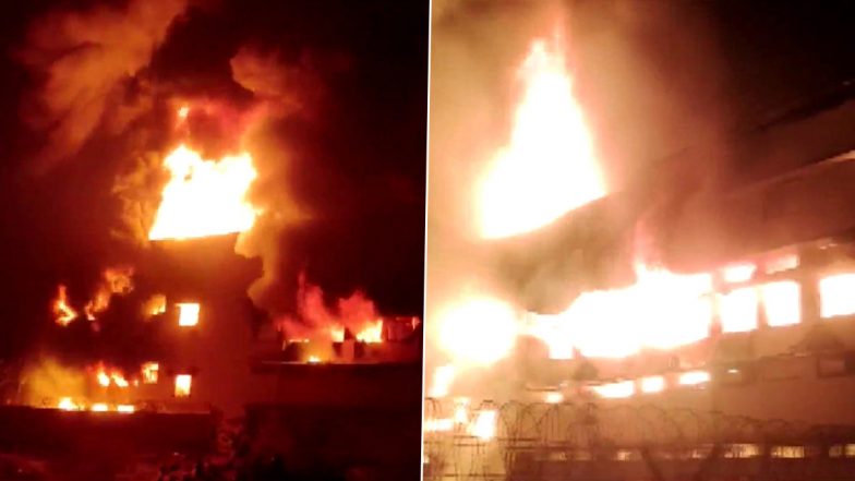 Fire In Gujarat: गुजरात के वलसाड में एक फैक्ट्री में लगी भीषण आग, मौके पर दमकल की गाड़ियां मौजूद