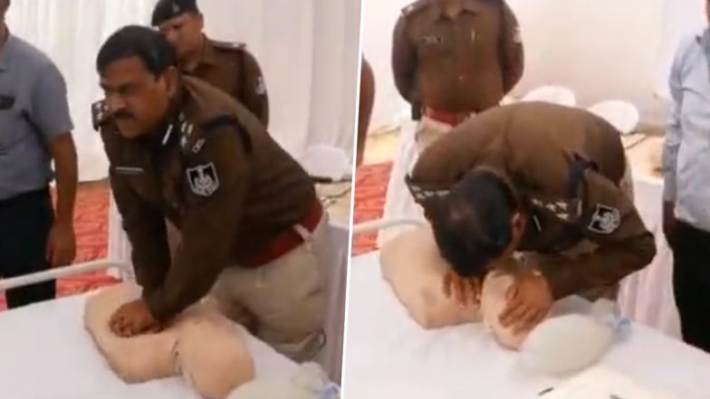 Video: मध्य प्रदेश के DGP सुधीर सक्सेना का सराहनीय पहल, अपनी 'सांस' देकर दूसरों की जान बचाएगी पुलिस, दी गई CPR की ट्रेनिंग