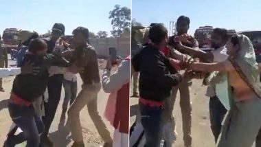 Madhya Pradesh: शहडोल में पुलिस वाले की गुंडागर्दी, कार चेकिंग के दौरान वीडियो बनाने पर युवक को पीटा (Watch Video)