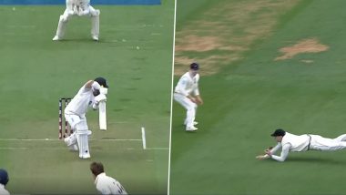 Michael Bracewell Catch Video: न्यूजीलैंड के खिलाफ दूसरे टेस्ट में माइकल ब्रेसवेल ने एक हाथ से पकड़ा बेन डकेट का बेहतरीन कैच, देखें वीडियो