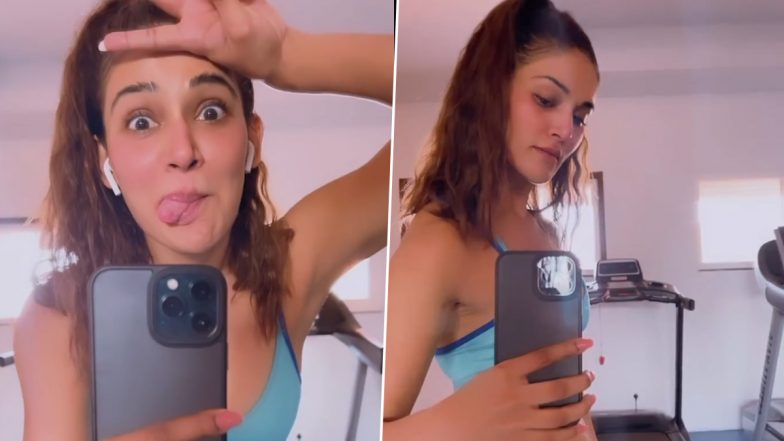 Mukti Mohan ने जिम में जाकर फ्लॉन्ट किए सेक्सी कर्व्स, यूजर्स को मिला मोटिवेशन (Watch Video)