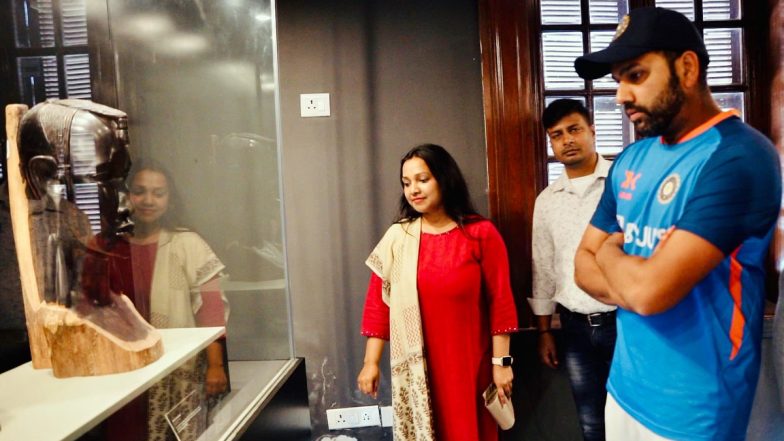 Indian Team Cricketers Visit the Pradhanmantri Sangrahalaya: दिल्ली में दूसरे टेस्ट में ऑस्ट्रेलिया के खिलाफ जीत के बाद प्रधानमंत्री संग्रहालय देखने पहुंचे भारतीय टीम, देखें Tweet