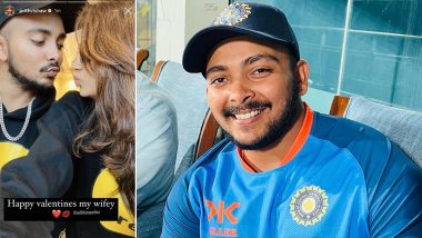 Prithvi Shaw Romantic Picture Viral: पृथ्वी शॉ की निधि तपाड़िया के साथ रोमांटिक तस्वीर वायरल होने के बाद Twiter पर फैंस ने ली चुटकी, देखें Tweets