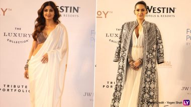 Sonam Kapoor और Shilpa Shetty ने अवॉर्ड इवेंट में लगाया बोल्डनेस का तड़का, Photos देखकर बताइये कौन है ज्यादा हॉट!