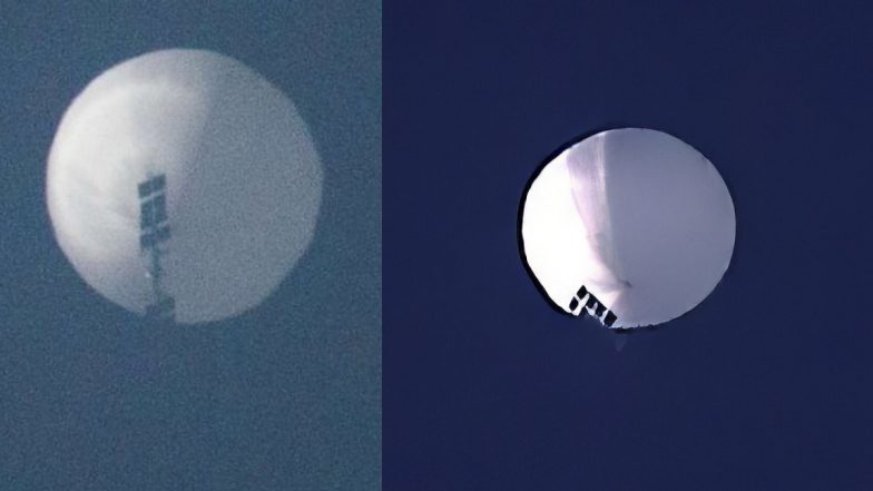 Chinese Spy Balloon: चीन की गुस्ताखी, फिर अमेरिका के ऊपर से गुजरा ड्रैगन का जासूसी गुब्बारा, 3 बसों के बराबर है साइज