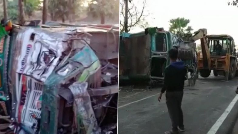 Telangana: स्टेट बस की विपरीत दिशा से आ रहे एक ट्रक से टक्कर, कंडक्टर की मौत- 10 यात्री घायल