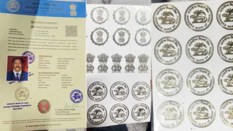 Delhi एयरपोर्ट पर RBI के 88000 करोड़ रुपये के फर्जी दस्तावेज बरामद, चेन्नई जा रहे तीनों आरोपी गिरफ्तार