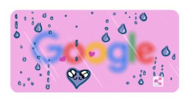 Valentine’s Day 2023 Google Doodle: वैलेंटाइन डे पर गूगल ने बनाया रोमांटिक डूडल, पानी की बूंदों को किया दिल के रूप में डिजाइन