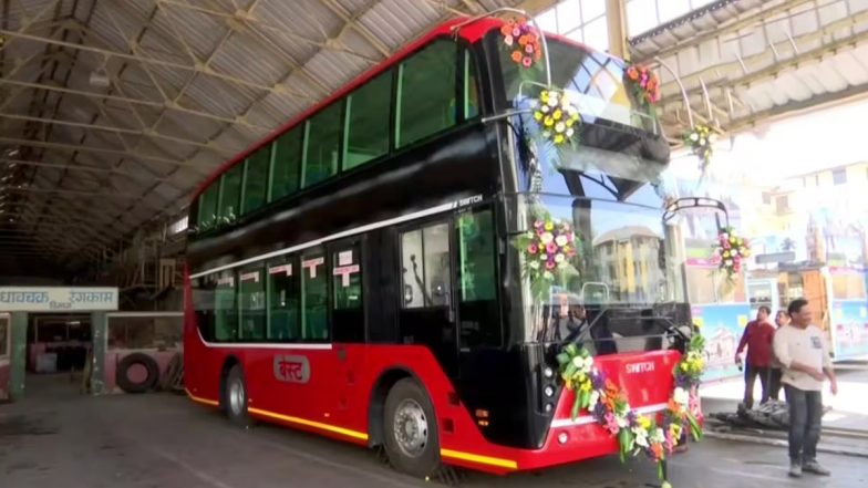 मुंबई में कल से CSMT-NPCA के बीच दौड़ेगी देश की पहली इलेक्ट्रिक डबल डेकर AC बस, जानें क्या होगा किराया और अन्य डिटेल्स