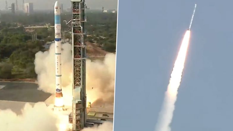 ISRO Launches SSLV-D2: श्रीहरिकोटा से ISRO के सबसे छोटे SSLV रॉकेट की सफल लॉन्चिंग (Watch Video)