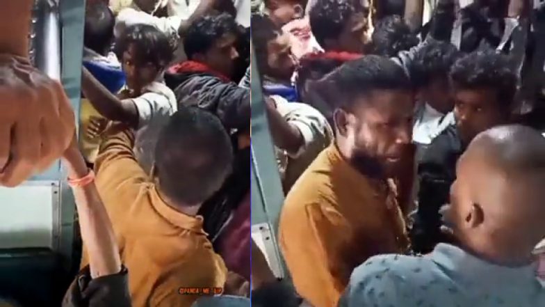 VIDEO: दक्षिण भारत में हिंदी बोलने पर उत्तर भारतीयों को चलती ट्रेन में पीटा, वीडियो हुआ वायरल