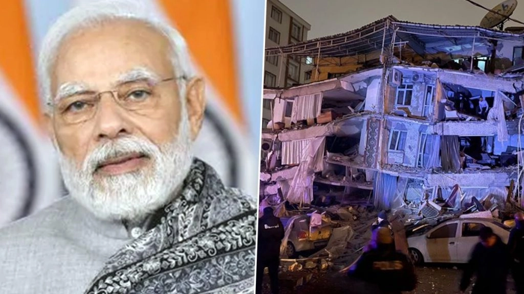 प्रधानमंत्री मोदी ने तुर्किये और सीरिया में भूकंप से हुई मौतों पर शोक जताया, भारत करेगा मदद 