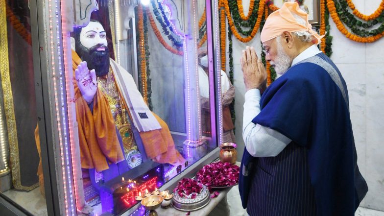 प्रधानमंत्री नरेंद्र मोदी ने संत रविदास की जयंती पर उन्हें नमन किया, देखें ट्वीट