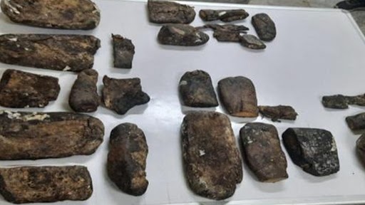 गुवाहाटी कस्टम डिवीजनल प्रिवेंटिव फोर्स ने 26.91 करोड़ मूल्य के व्हेल की उल्टियां जब्त की, देखें तस्वीरें