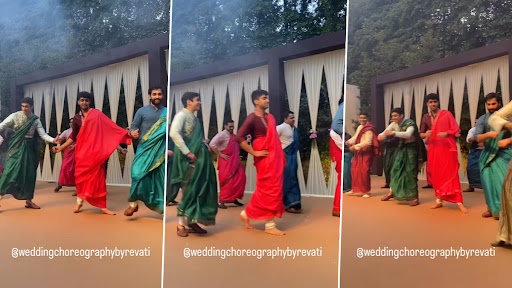 Men Dance in Saree: पुरुषों ने साड़ी में 'देसी गर्ल' गाने पर लगाए ठुमके, वीडियो हुआ वायरल