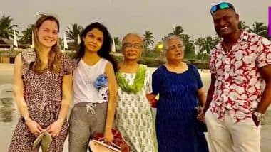 Rishi Sunak's Wife in Goa: गोवा में ब्रिटिश PM सुनक की पत्नी अक्षता मूर्ति और उनकी बेटियां छुट्टियां मनाते आई नजर