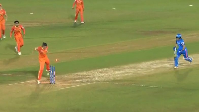 WPL 2023: बाउंड्री से डायरेक्ट थ्रो मार बल्लेबाज़ को किया आउट, वीडियो में देखें कैसे हरलीन देओल ने किया गज़ब कारनामा
