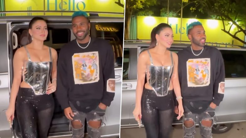 अमेरिकन सिंगर व सॉन्ग राइटर Jason Derulo के साथ Urvashi Rautela मुंबई में आई नजर, सोशल मीडिया पर वीडियो हुआ वायरल (Watch Video)