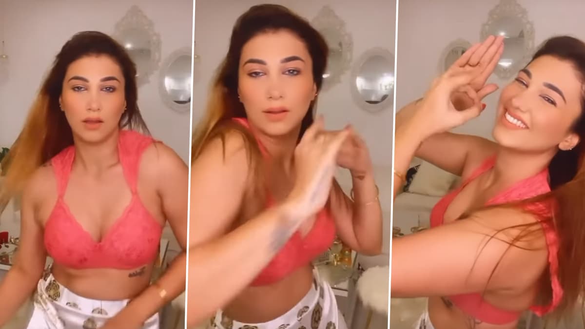 Jasleen Matharu Hot Video: जसलीन मथारु ने बोल्ड वीडियो से इंटरनेट पर लगाई  आग, सेक्सी ब्रा पहनकर करती दिखी डांस | 📺 LatestLY हिन्दी
