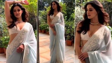 Ananya Panday Hot Video: बॉलीवुड की हॉट एक्ट्रेस अनन्या पांडे ने सेक्सी साड़ी में दिखाया देसी अवतार, फ़ैंस भी हुए इम्प्रेस