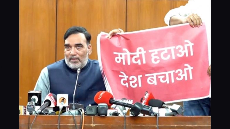 अब देशभर में 'पीएम हटाओ, देश बचाओ' पोस्टर लगाएगी आम आदमी पार्टी, 11 भाषाओं में पोस्टर जारी करेगी