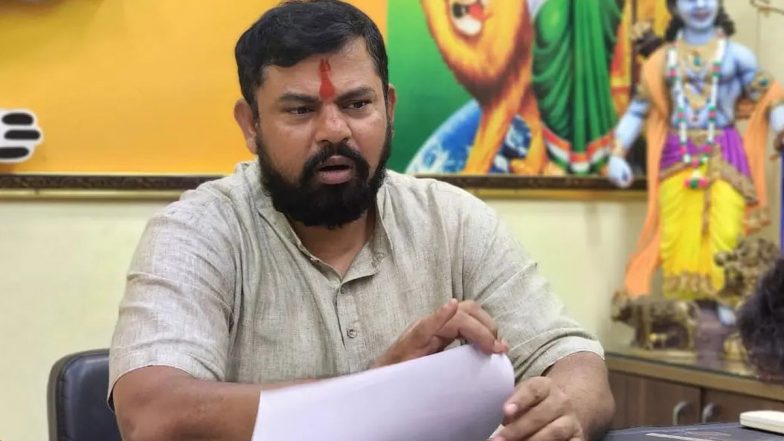 BJP से निलंबित नेता टी राजा सिंह ने फिर दिया विवादित बयान कहा- भारत को 2026 तक हिंदू राष्ट्र घोषित कर दिया जाएगा