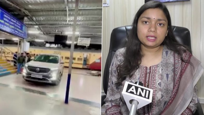VIDEO: यूपी आगरा कैंट रेलवे स्टेशन के प्लेटफॉर्म पर कार चलाने का वीडियो वायरल,  एक्शन में आयी यूपी पुलिस
