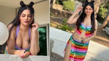 XXX एक्ट्रेस Aabha Paul ने मल्टीकलर रिवीलिंग बिकनी पहन गिराई बिजली, एक्ट्रेस की हॉटनेस छुड़ा देगी आपके पसीने (View Pics)