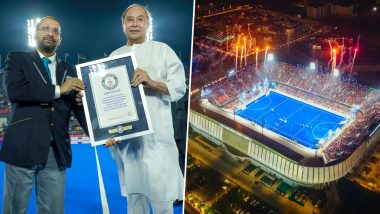 Guinness Book of Records: ओडिशा के मुख्यमंत्री ने बिरसा मुंडा हॉकी स्टेडियम के लिए गिनीज बुक ऑफ रिकॉर्डस प्रमाण पत्र प्राप्त किया